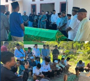 Ungkapan Belasungkawa, Bupati Halsel Melayat Ke Rumah Duka Warga Mandaong