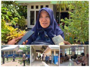 KBM di SMP 53 Disoal, Kadisdik Halsel Tinjau Langsung di Sekolah