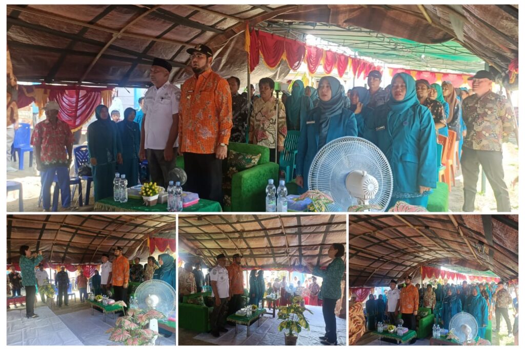 Dilantiknya TP-PKK Desa di Gane Barat Selatan, Ini Harapan Rifa’at Al-Sa’adah