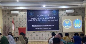 Pemkab Halsel Dorong OPD Ikuti Workshop Pengelolaan CSIRT