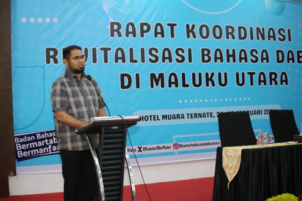 Hadiri Rakor RBD Bupati Halsel Diapresiasi Kepala Kantor Bahasa Maluku Utara