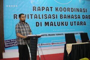 Hadiri Rakor RBD Bupati Halsel Diapresiasi Kepala Kantor Bahasa Maluku Utara