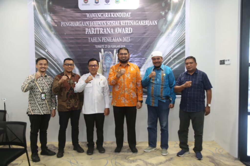 Bupati Bassam Kasuba Hadir Dalam Wawancara Kandidat Paritrana Awards