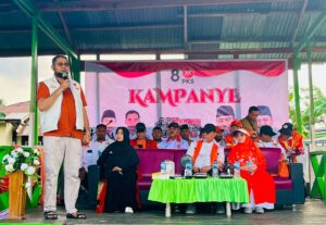 PKS Gelar Kampanye Senyum Halsel Di Pulau Obi
