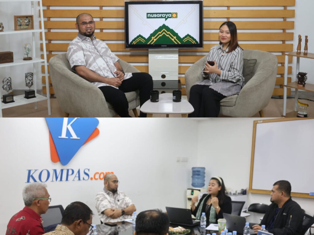 Podcast di Kompas.com Bassam Kasuba Promosikan Iven Festival Marabose