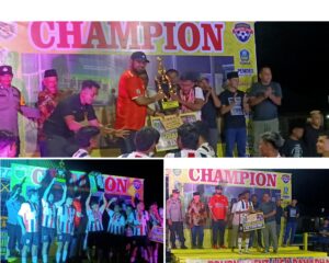 Bupati Halsel Hasan Ali Bassam Kasuba Saksikan Langsung Liga Final Babide Cup VIII