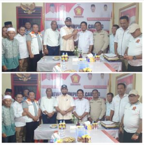 Serahkan Langsung Formulir Pendaftaran di DPC Gerindra, Ini Kata Bassam Kasuba