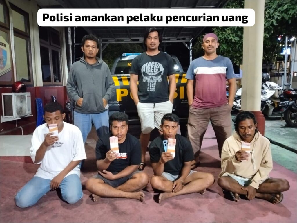 Tiga Pelaku Pencurian Bekas Karyawan PT IWIP Diamankan Polisi di Gudang Kelurahan Ngade