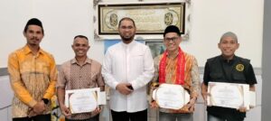Empat Kades di Bacan Selatan Terima Penghargaan PJA Dari Kemenkumham RI