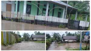 Sejumlah Pemukiman di Desa Koititi Halsel, Terendam Banjir 