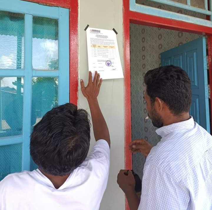 Panwaslu Patani Timur Umumkan Nama-Nama Anggota Terpilih PKD Kelurahan/Desa