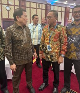 Pj. Bupati Halteng Hadiri Peluncuran Kolaborasi Sistem Data Registrasi Sosial Ekonomi Menuju Indonesia Emas 2045