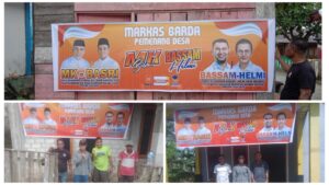 Bentuk Tim Pemenangan Tingkat Desa, Garda Halsel Tuntaskan Botanglomang