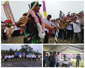 Resmi Digelar, TMMD Ke 121 Kodim 1509/Labuha Dibuka Bupati Halsel, Hassan Ali Bassam Kasuba