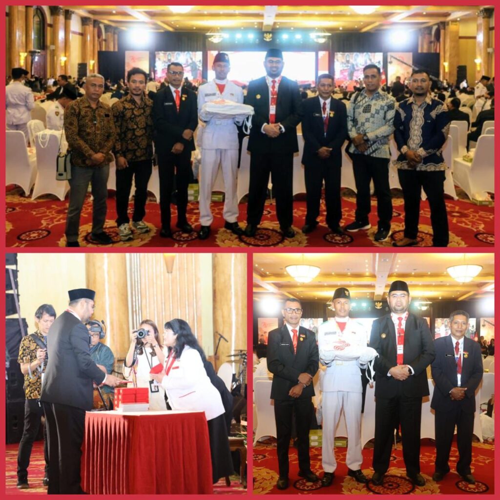 Jelang HUT Ke-79 Bupati Bassam Terima Duplikat Pusaka Merah Putih dari BPIP RI