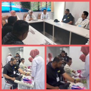 Paslon Bassam-Helmi Jalani Medical Check Up di RSUD Chasan Basoeri Ternate