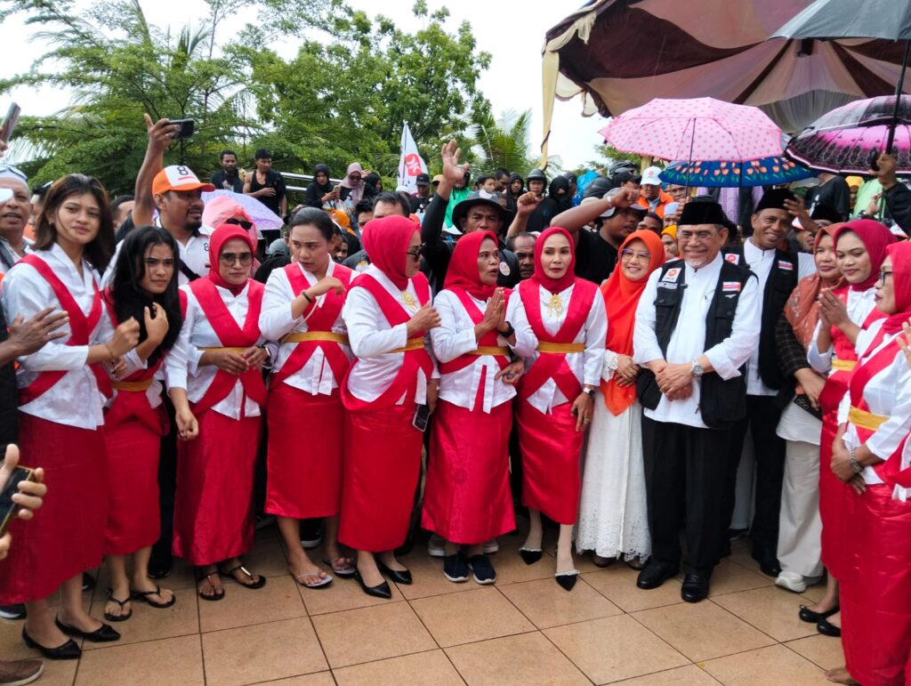 Putri Canga Halut Deklarasikan Dukungan Penuh Untuk MK-Bisa di Pilkada Provinsi Malut 2024