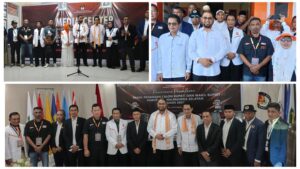 Memenuhi Syarat, Bacalon Bassam-Helmi Resmi Mendaftar di KPU Halsel