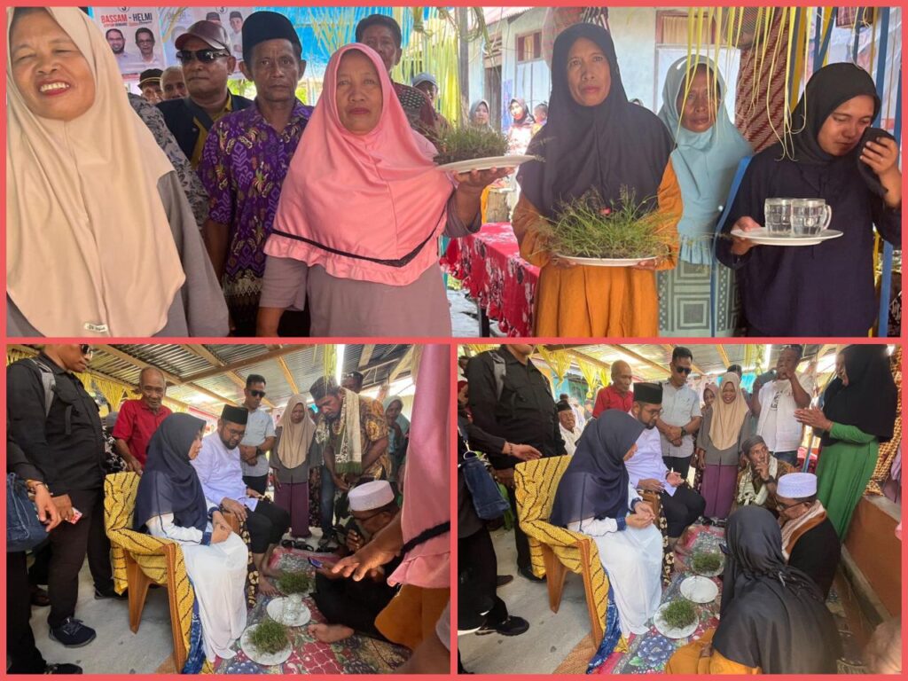 Paslon Nomor 3 Bassam-Helmi Kampanye di Joronga, Rifa’at Al Sa’adah Jadi Tamu Kehormatan “Mahoka”