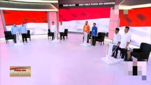 Pilkada Halsel, Empat Paslon Telah Jalani Debat Publik Kedua di Menara Kompas Jakarta 