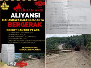 PT. ARA Akan Didemo di Kementerian ESDM, Akibat Permasalahan yang Tak Kunjung Diselesaikan