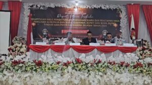 Resmi Bupati dan Wakil Bupati, KPU Halsel Tetapkan Bassam-Helmi Suara Terbanyak di Pilkada 2024