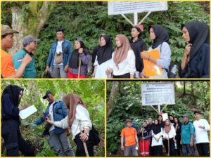 Mahasiswa Biologi UNUTARA Sukses Gelar Kuliah Lapangan, Keanekaragaman Tumbuhan Endemik di Gunung Gamalama