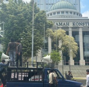 Jilid VIII, AMMU Kembali Gelar Aksi di MK RI Terkait Dugaan Kecurangan Pilkada Malut