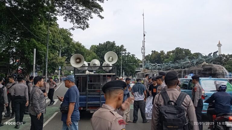 Aliansi Masyarakat Maluku Utara Kembali Menggelar Aksi di Gedung MK RI