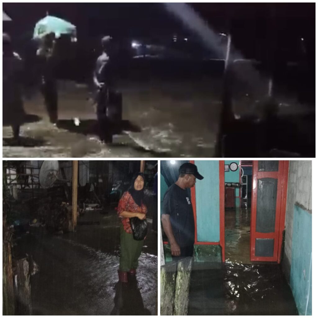 Desa Koititi Gane Barat di Hantam Gelombang Tinggi, Warga Pesisir Terpaksa Mengungsi