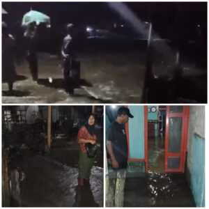 Desa Koititi Gane Barat di Hantam Gelombang Tinggi, Warga Pesisir Terpaksa Mengungsi