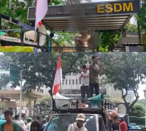 Front Haltim Gruduk Kementrian ESDM RI, Desak Pengembalian Modi PT. ANI ke Data Awal