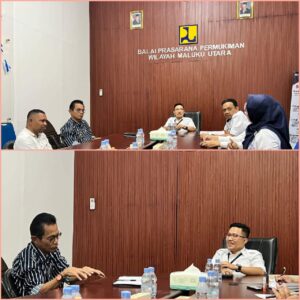 Bertemu Kepala BPPW Malut, Wabup Halsel Paparkan Program Penting Pemerintahan Bassam-Helmi