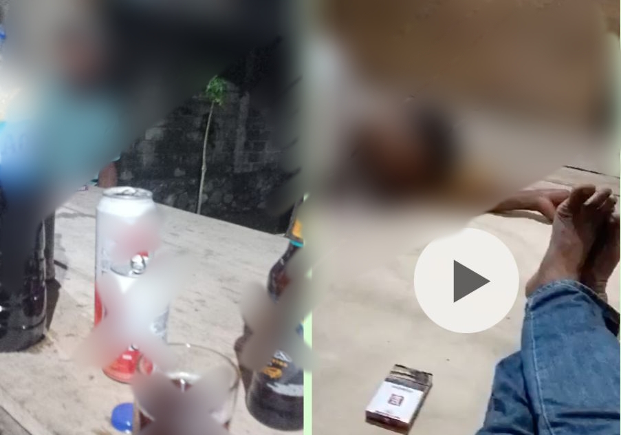 Dua Oknum Kades di Halsel Diduga Miras, Kades LA : Foto Lama Saya Hanya Bertamu dan Tidak Minum