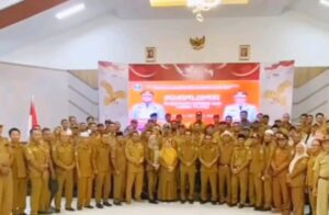 Dihadiri 249 Kades, Wabup Halsel Sosialisasikan Inpres Percepatan Pembentukan KopDes