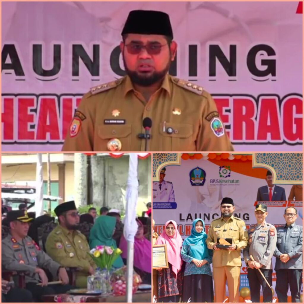 Pemda Halsel Launching UHC, Bermodalkan KTP Masyarakat Bisa Akses Kesehatan Gratis 
