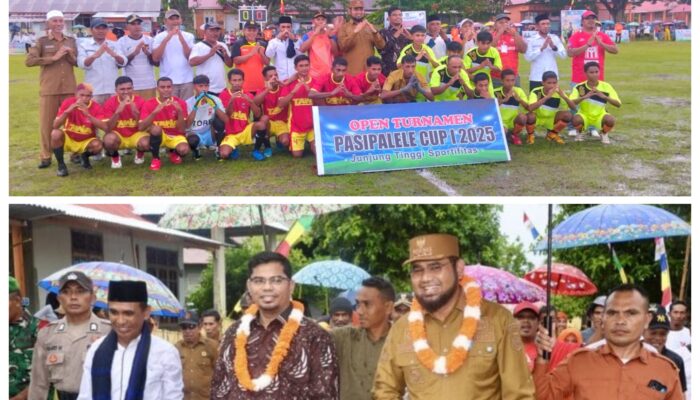 Bupati Bassam Buka Turnamen Pasipalele Cup I