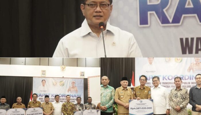 Wabup Halsel Terima Rp.4,58 Miliar dari Transmigrasi RI Untuk Program Transmigrasi di Halsel