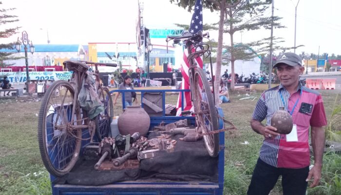 Suharjo Haya Perkenalkan Sejarah Haltim di Morotai Lewat Peninggalan Perang Dunia II