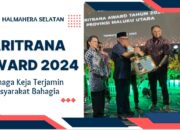 Bupati Bassam Terima Penghargaan Terbaik Ke Dua Paritrana Award 2024