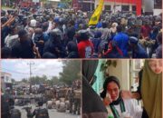 Aliansi Peduli Indonesia Halsel Kembali Gelar Aksi Demo, 1 Mahasiswi Dilarikan ke Rumah Sakit