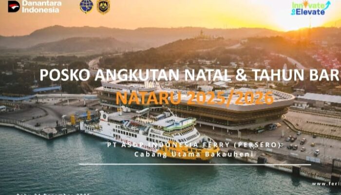Lintas Laut Pelabuhan Merak-Bakauheni Terus Meningkat, ASDP ; Ada Penambahan Tiga Armada