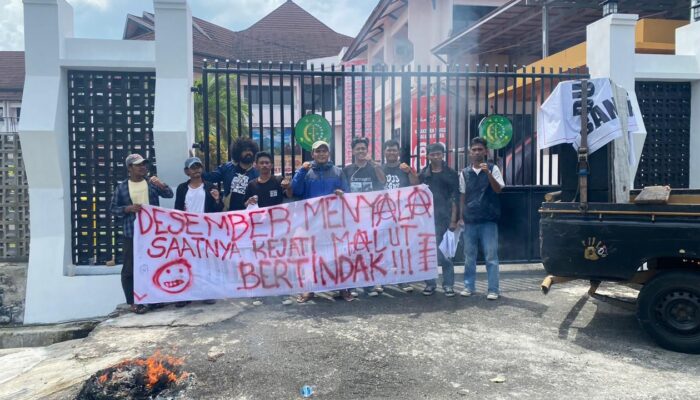 AMPERA Malut Gelar Aksi di Dua Titik, BPK RI dan Kejati Malut Dinilai “Abai” Terhadap Tuntutan