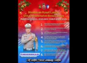 Jelang Libur Nataru, Polres Lampung Selatan Himbau Masyarakat Utamakan Keselamatan