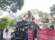 SEMAINDO Halbar Gelar Aksi Jilid II, Desak KPU, KPK dan Kejagung Usut Temuan BPK RI Rp.9,8 Miliar di KPU Malut