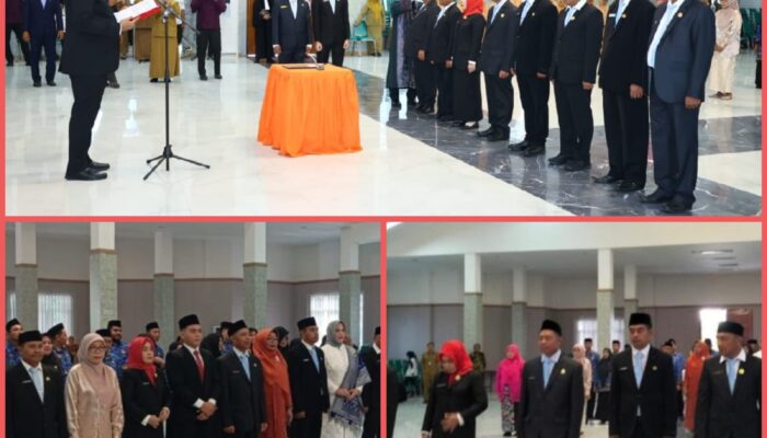 Bupati Bassam Lantik Pejabat Eselon II di Lingkup OPD Halmahera Selatan
