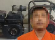 Polsek Tanjung Bintang Lampung Selatan, Amankan Pelaku Pencurian Peralatan Pertanian