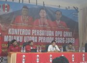 Konferda DPD Gerakan Mahasiswa Nasional Indonesia Malut ke III Resmi Dibuka