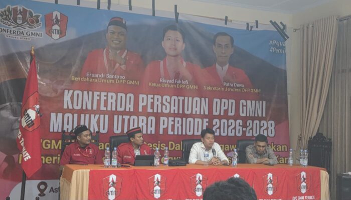 Konferda DPD Gerakan Mahasiswa Nasional Indonesia Malut ke III Resmi Dibuka
