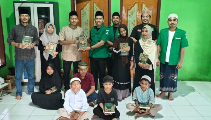 Ansor Halbar Berbagi Berkah Ramadan Bersama Santri TPQ Al-Hikmah Guaemaadu
